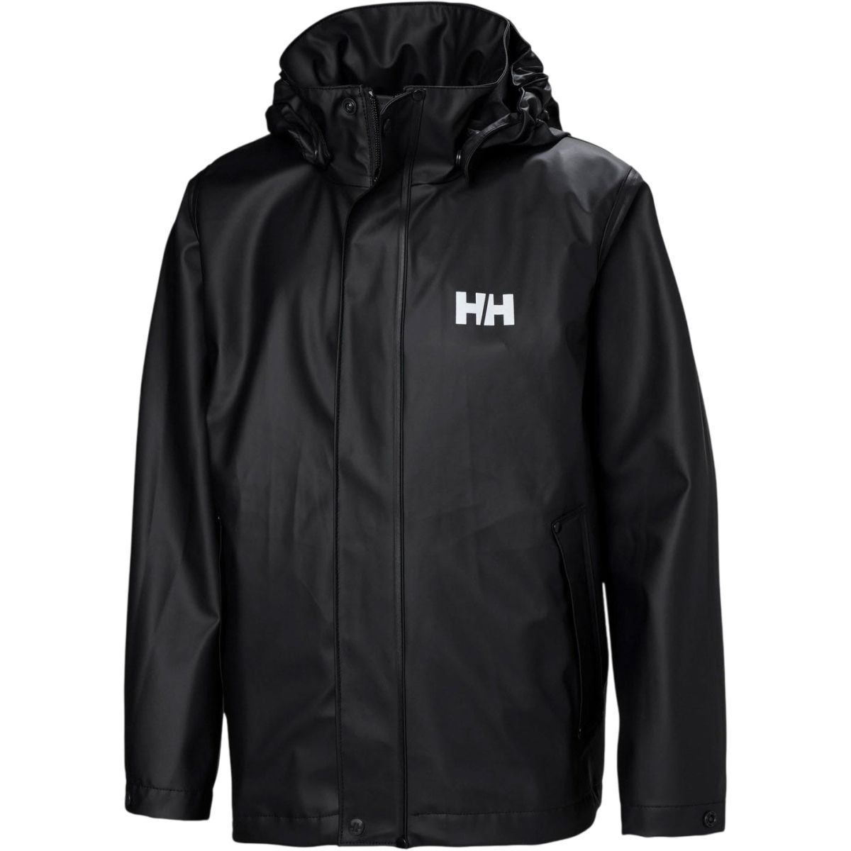 Helly Hansen Moss, veste de pluie, junior, noir