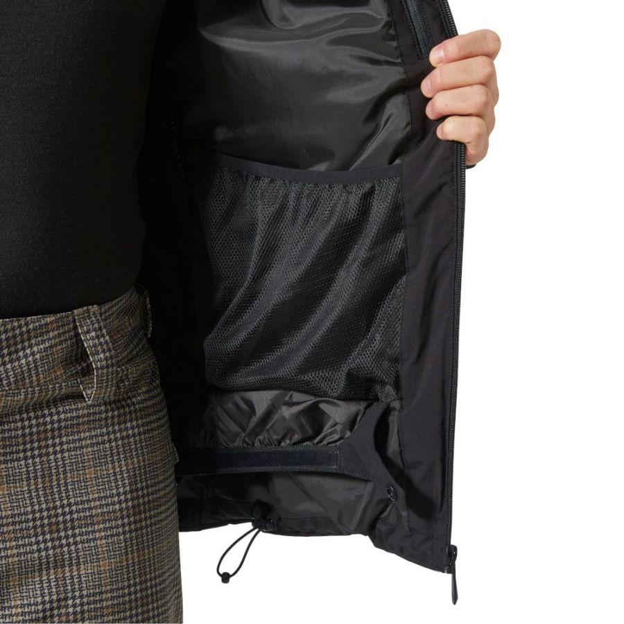 Helly Hansen Panorama 2.0 Ins, casaco de esqui, homem, preto
