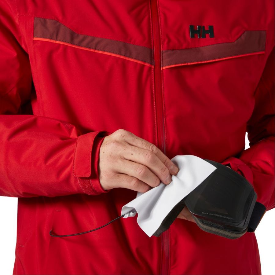 Helly Hansen Panorama 2.0 Ins, casaco de esqui, homem, vermelho