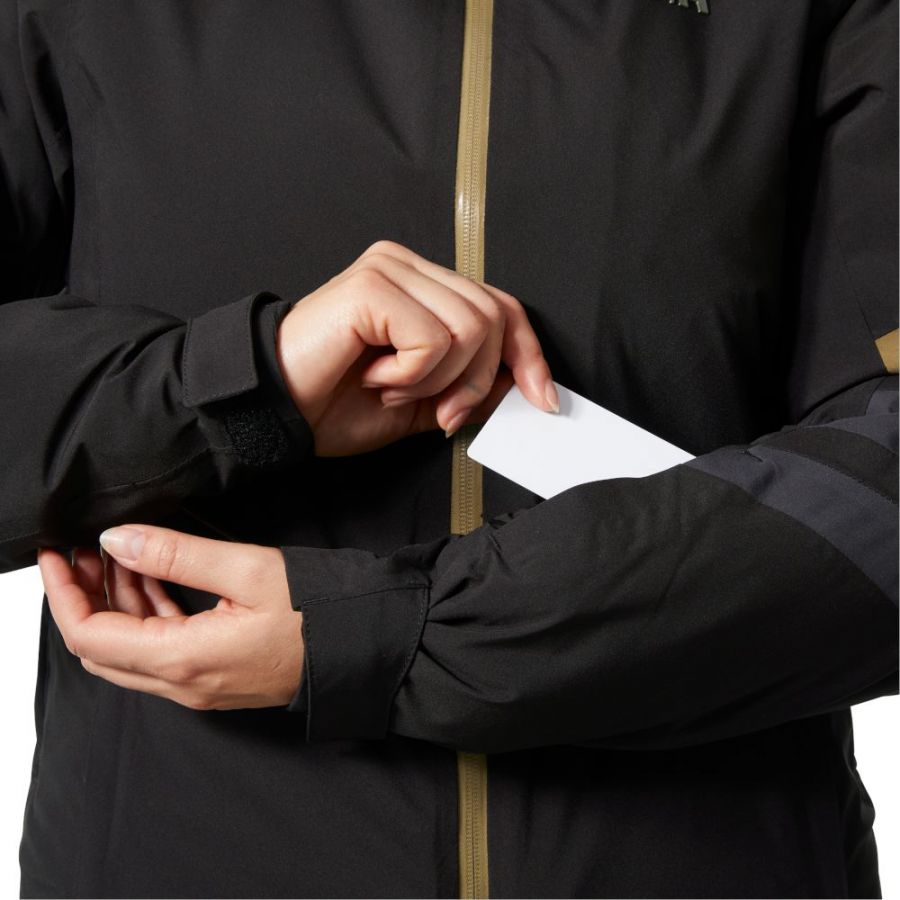 Helly Hansen Panorama 2.0 Ins, casaco de esqui, senhora, preto
