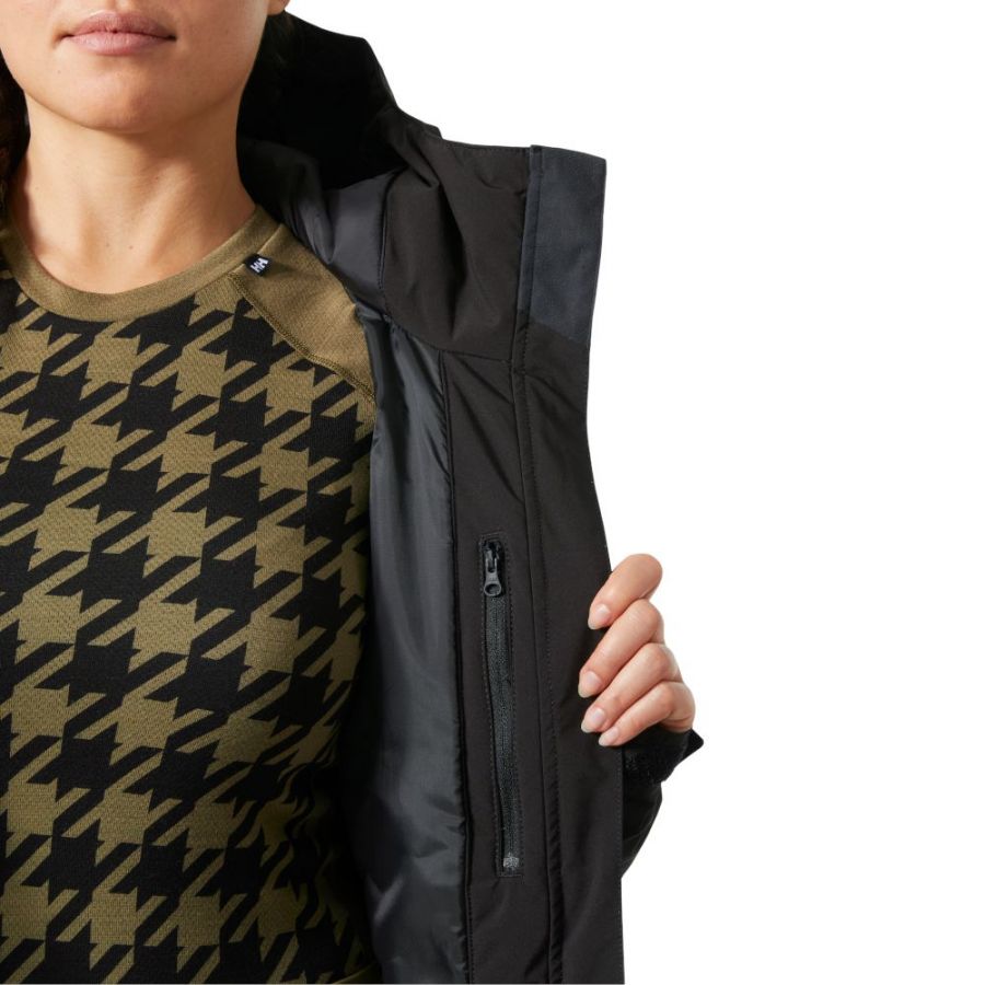 Helly Hansen Panorama 2.0 Ins, casaco de esqui, senhora, preto