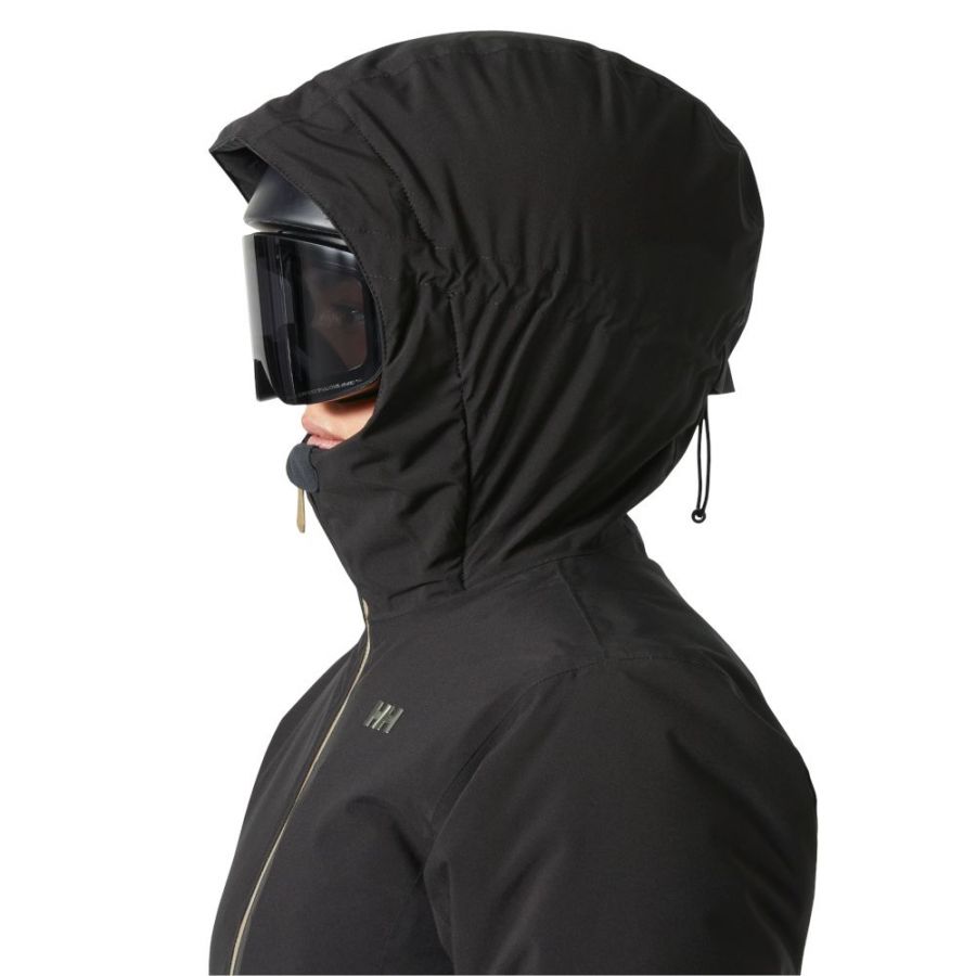 Helly Hansen Panorama 2.0 Ins, lyžiarska bunda, dámska, čierna