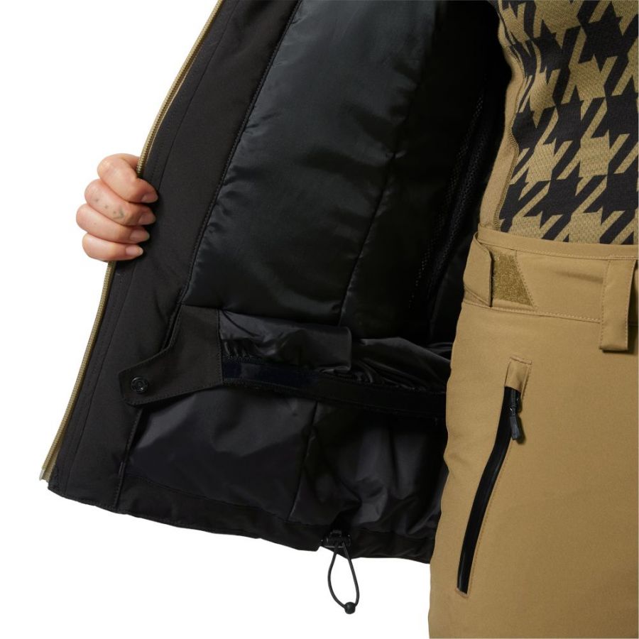 Helly Hansen Panorama 2.0 Ins, lyžiarska bunda, dámska, čierna