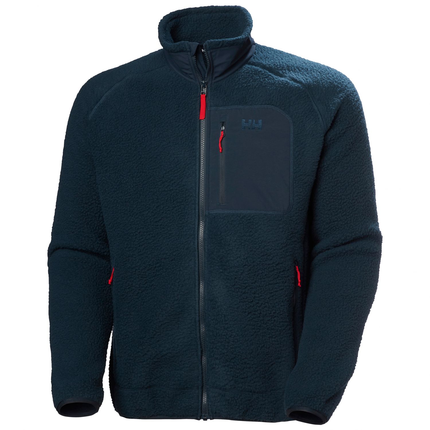 Helly Hansen Panorama Pile Block, fleece bunda, pánske, modrá