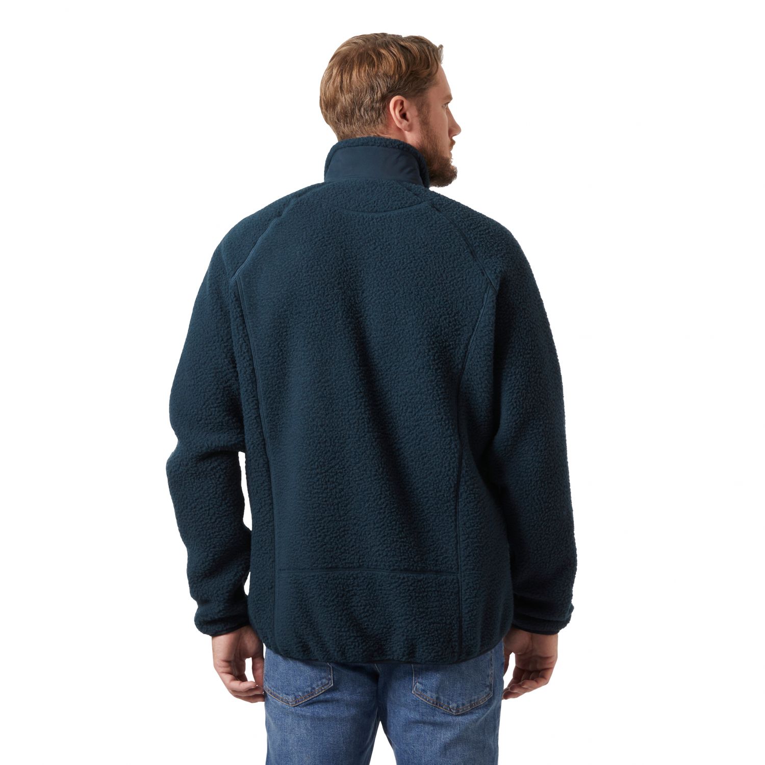 Helly Hansen Panorama Pile Block, fleece bunda, pánske, modrá