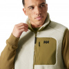 Helly Hansen Panorama Pile Block, fleecová vesta, pánska, béžová