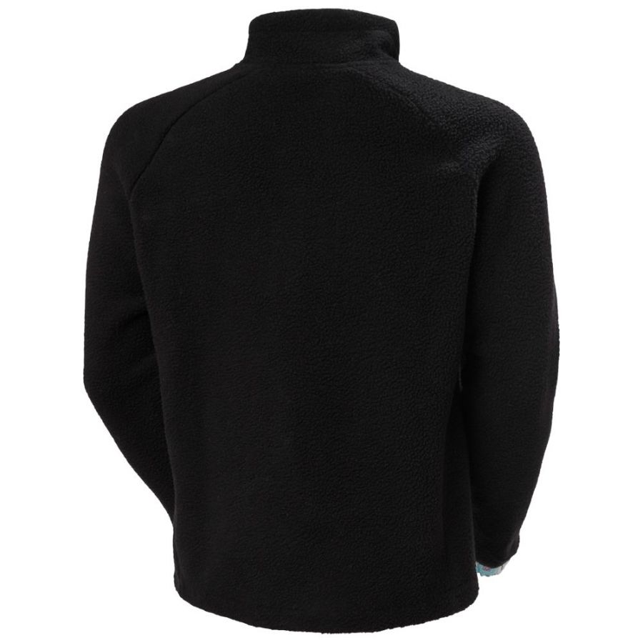 Helly Hansen Panorama Pile Snap, chaqueta polar, hombre, negro