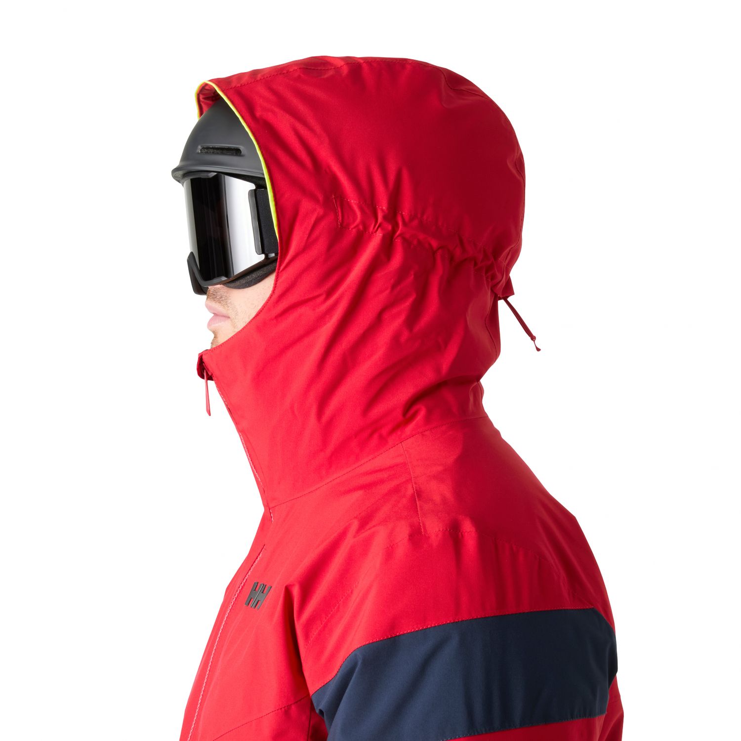 Helly Hansen Panoramic Ins, chaqueta de esquí, hombre, rojo