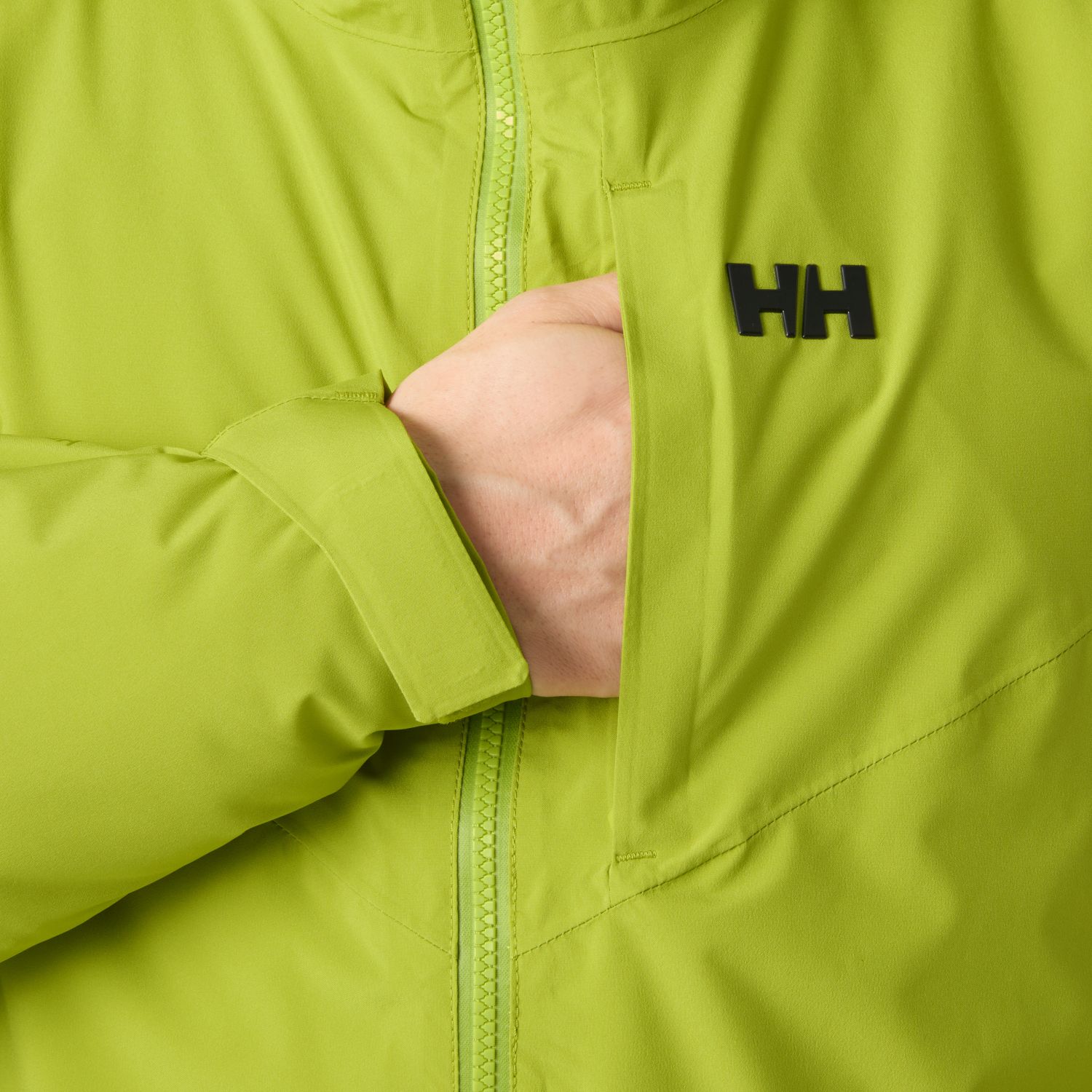 Helly Hansen Panoramic Ins, giacca da sci, uomo, verde