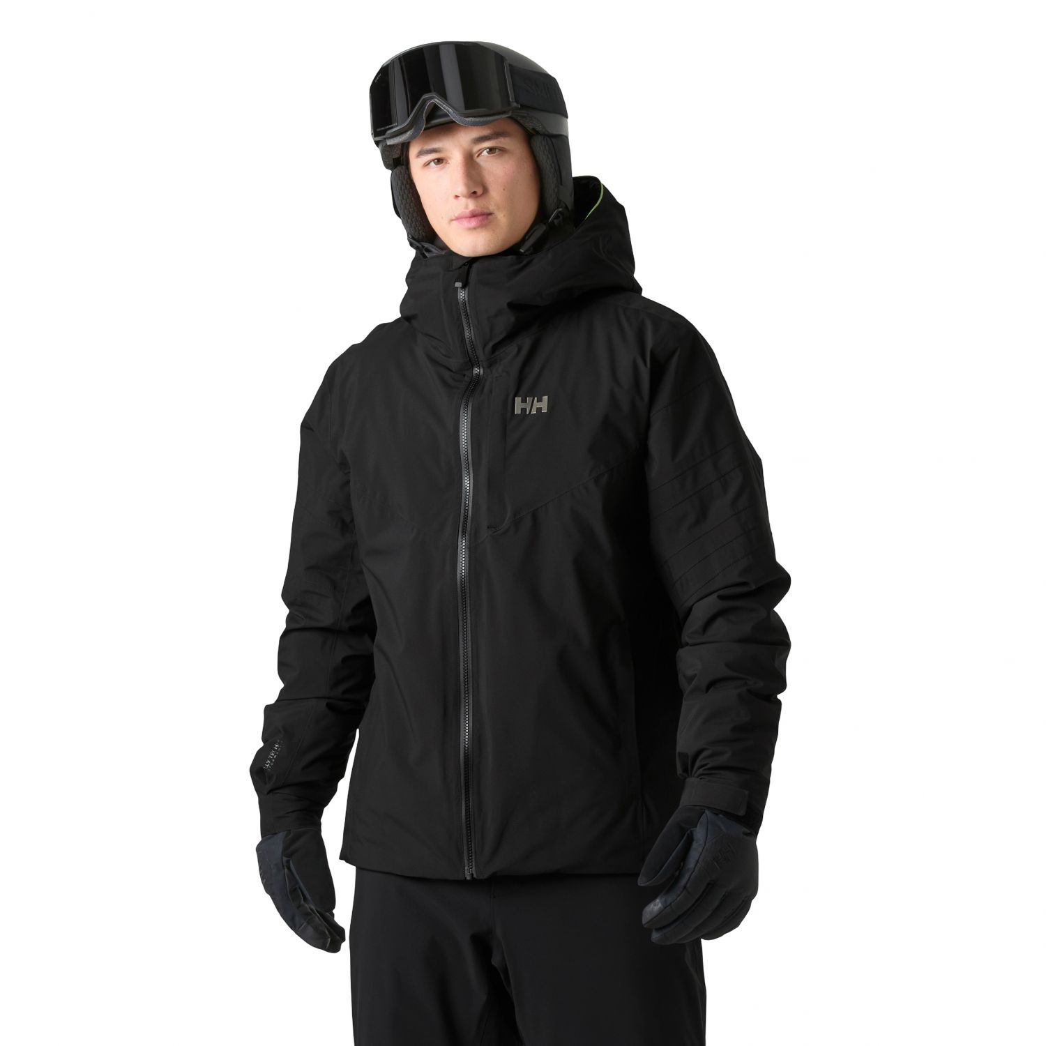 Helly Hansen Panoramic Ins, jachetă de schi, bărbați, negru
