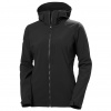 Helly Hansen Paramount Hood, jaqueta softshell, feminino, preto
