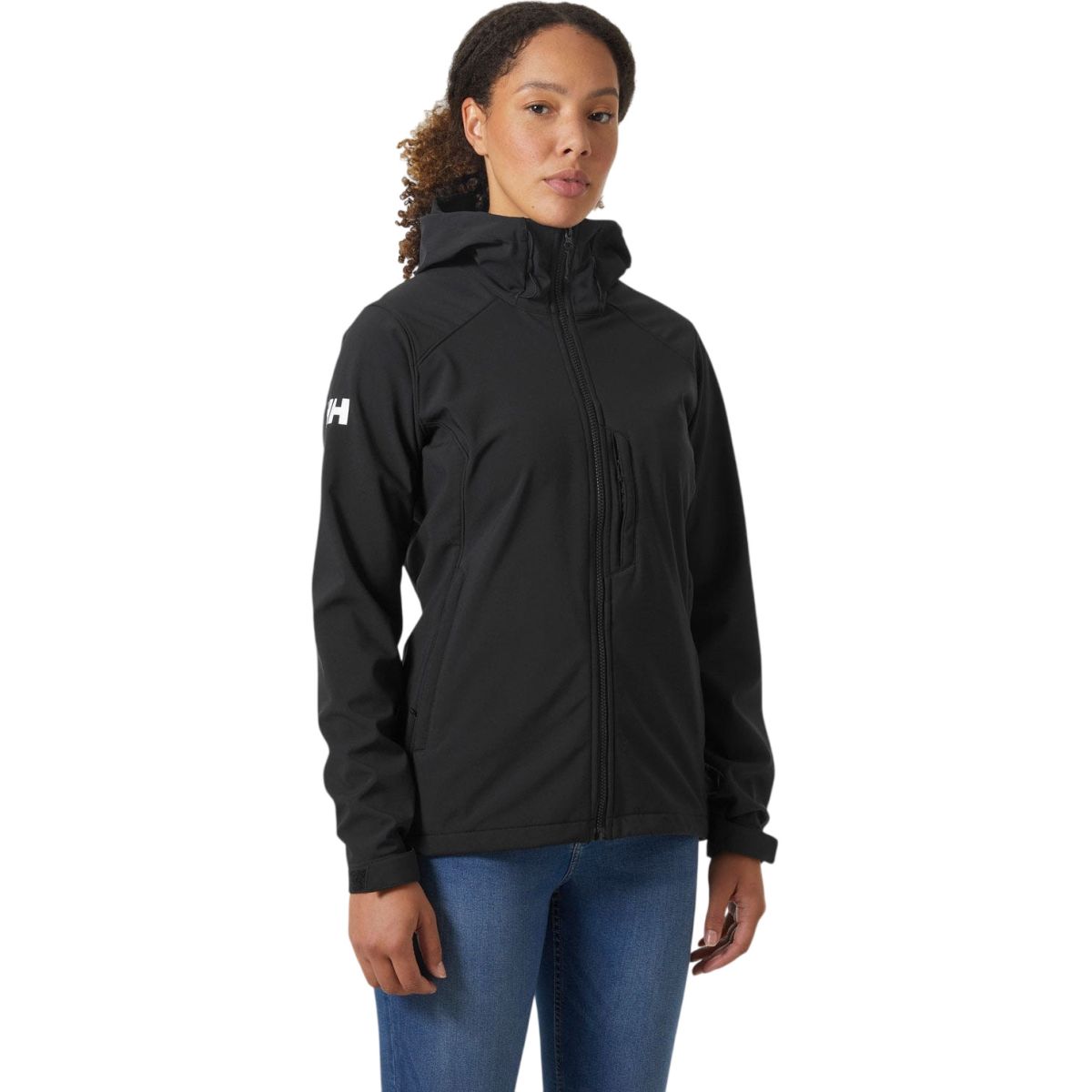 Helly Hansen Paramount Hood, softshell jakke, dame, sort