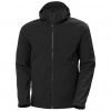 Helly Hansen Paramount Hooded, softshell jacket, men, black
