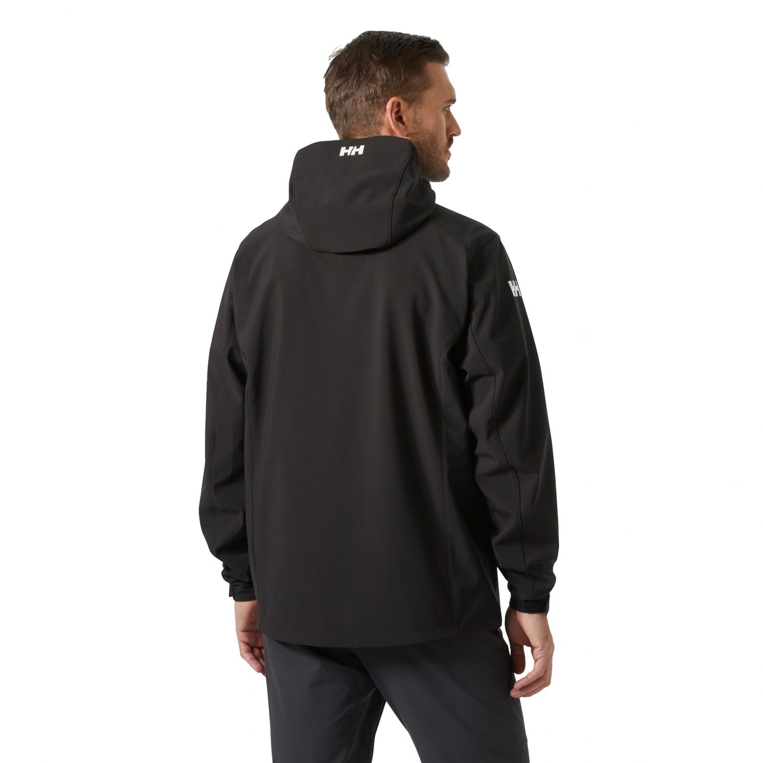 Helly Hansen Paramount Hooded, softshell jas, heren, zwart