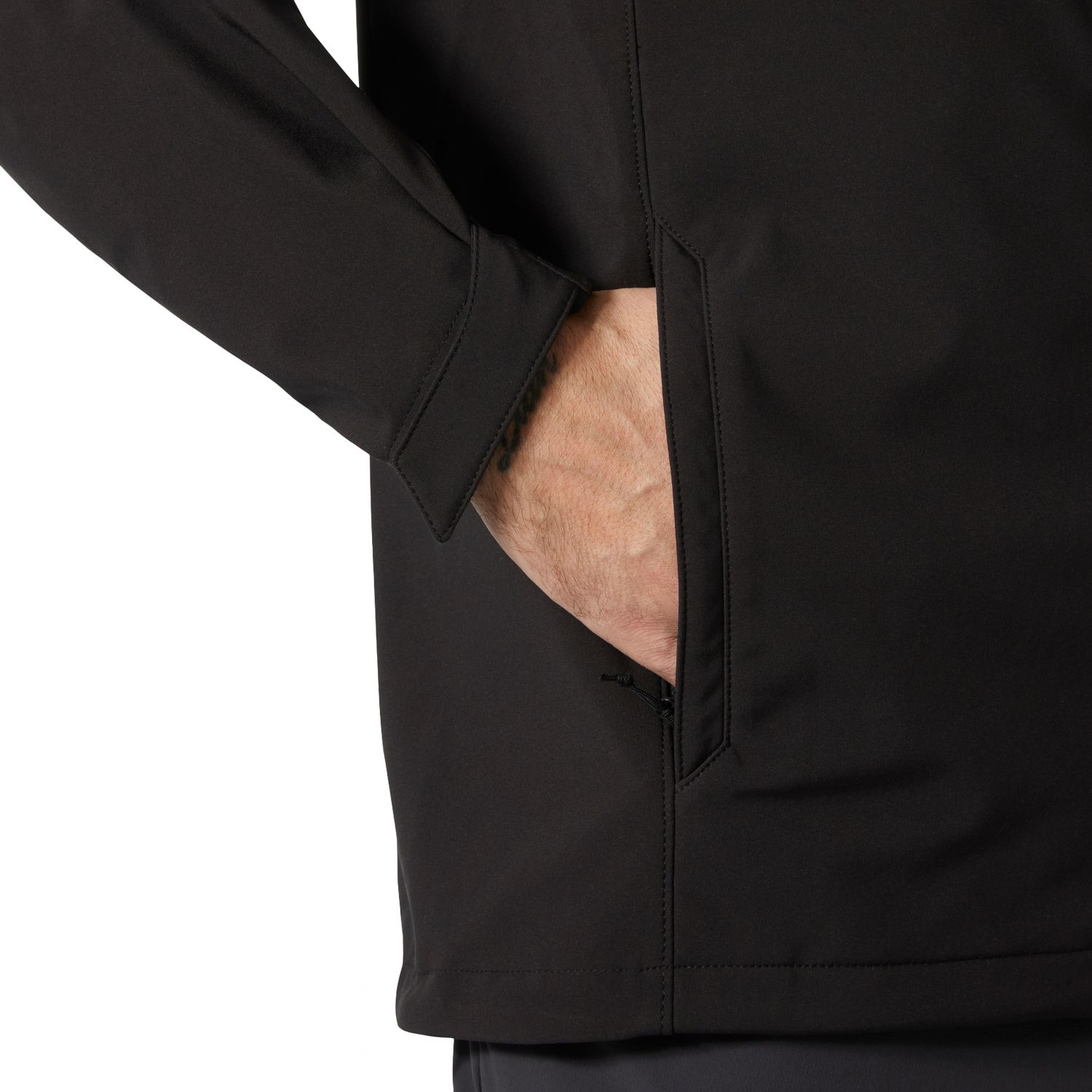 Helly Hansen Paramount Hooded, softshell jas, heren, zwart