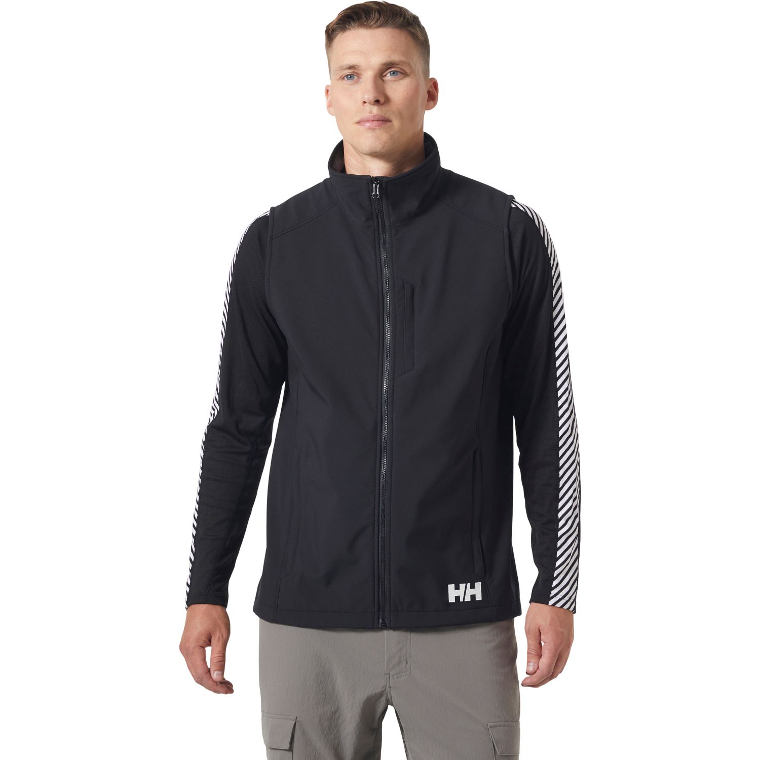 Helly Hansen Paramount Softshell, vesta, pánska, čierna