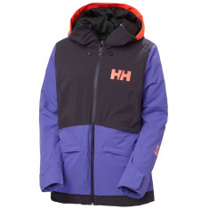 Helly Hansen Powchaser 2.0, chaqueta de esquí, mujer, morado