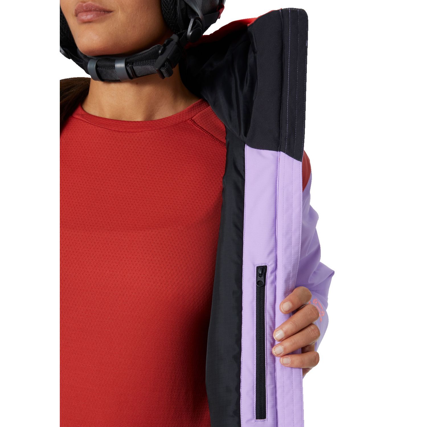 Helly Hansen Powchaser 2.0, giacca da sci, donna, viola