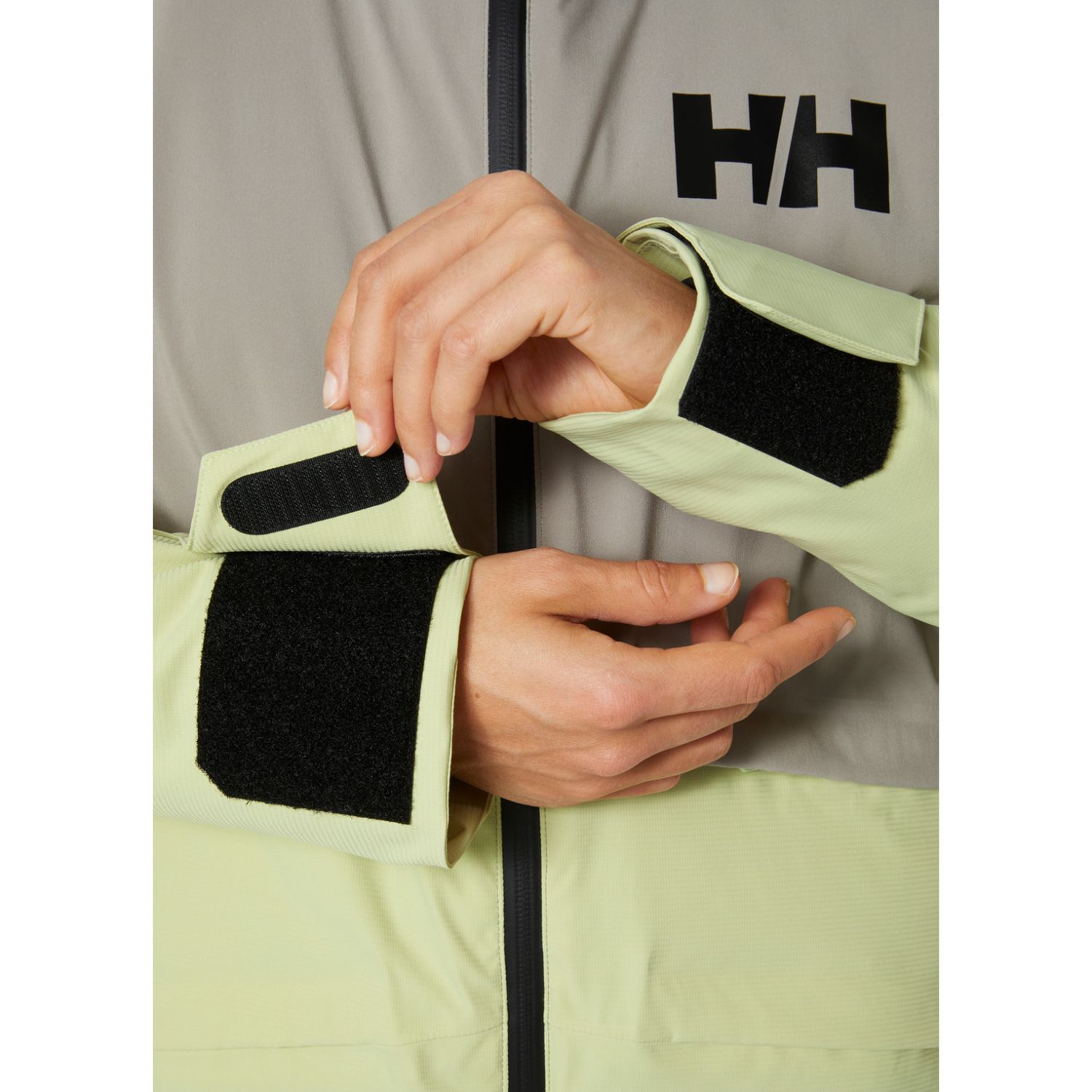 Helly Hansen Powchaser 2.0, kurtka narciarska, damska, mrożona matcha