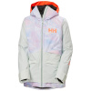 Helly Hansen Powchaser 2.0, lyžiarska bunda, dámska, svetlozelená/svetlofialová