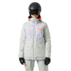 Helly Hansen Powchaser 2.0, lyžiarska bunda, dámska, svetlozelená/svetlofialová