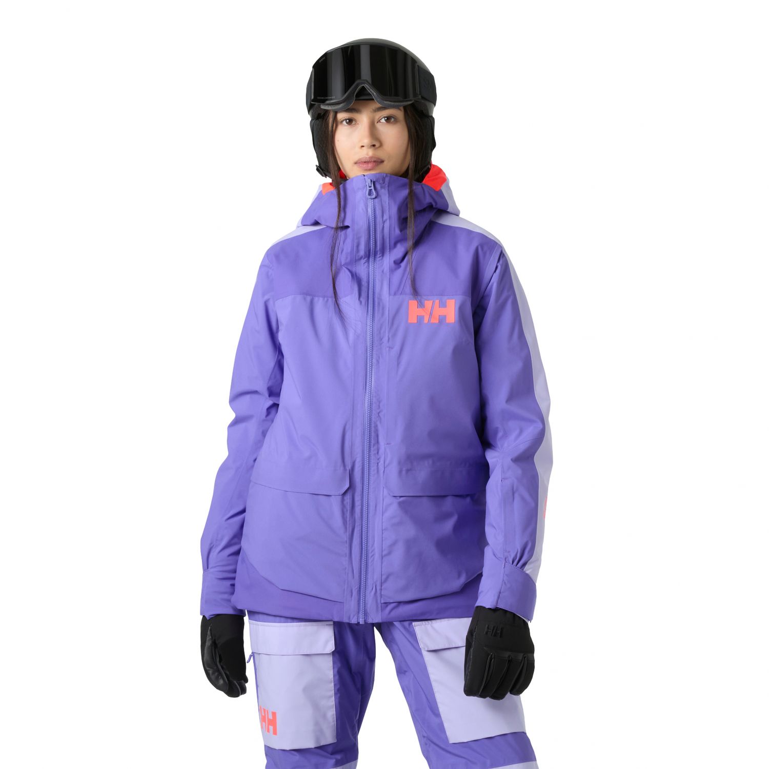 Helly Hansen Powchaser 3.0, lyža?ská bunda, dámská, fialová