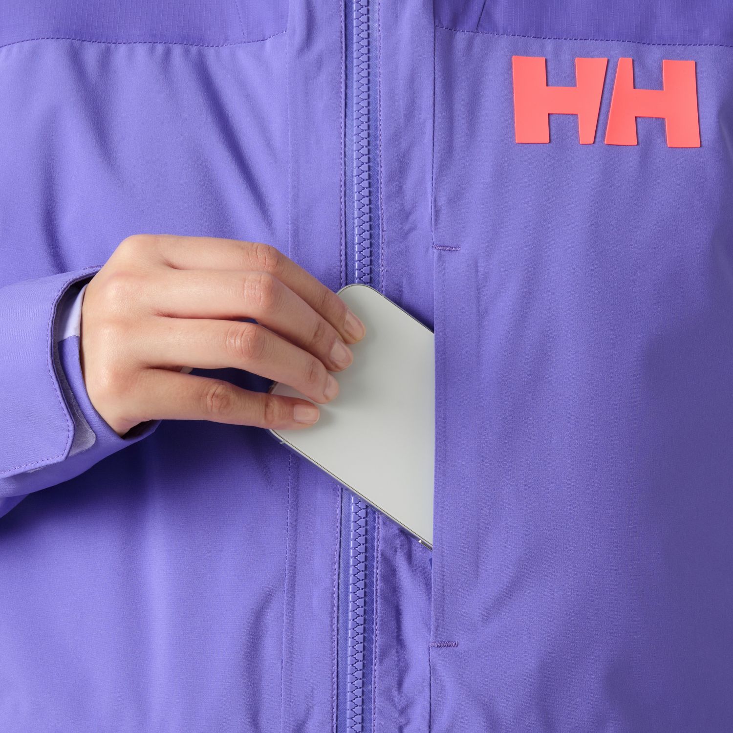 Helly Hansen Powchaser 3.0, Skijakke, Dame, Ultra Violet