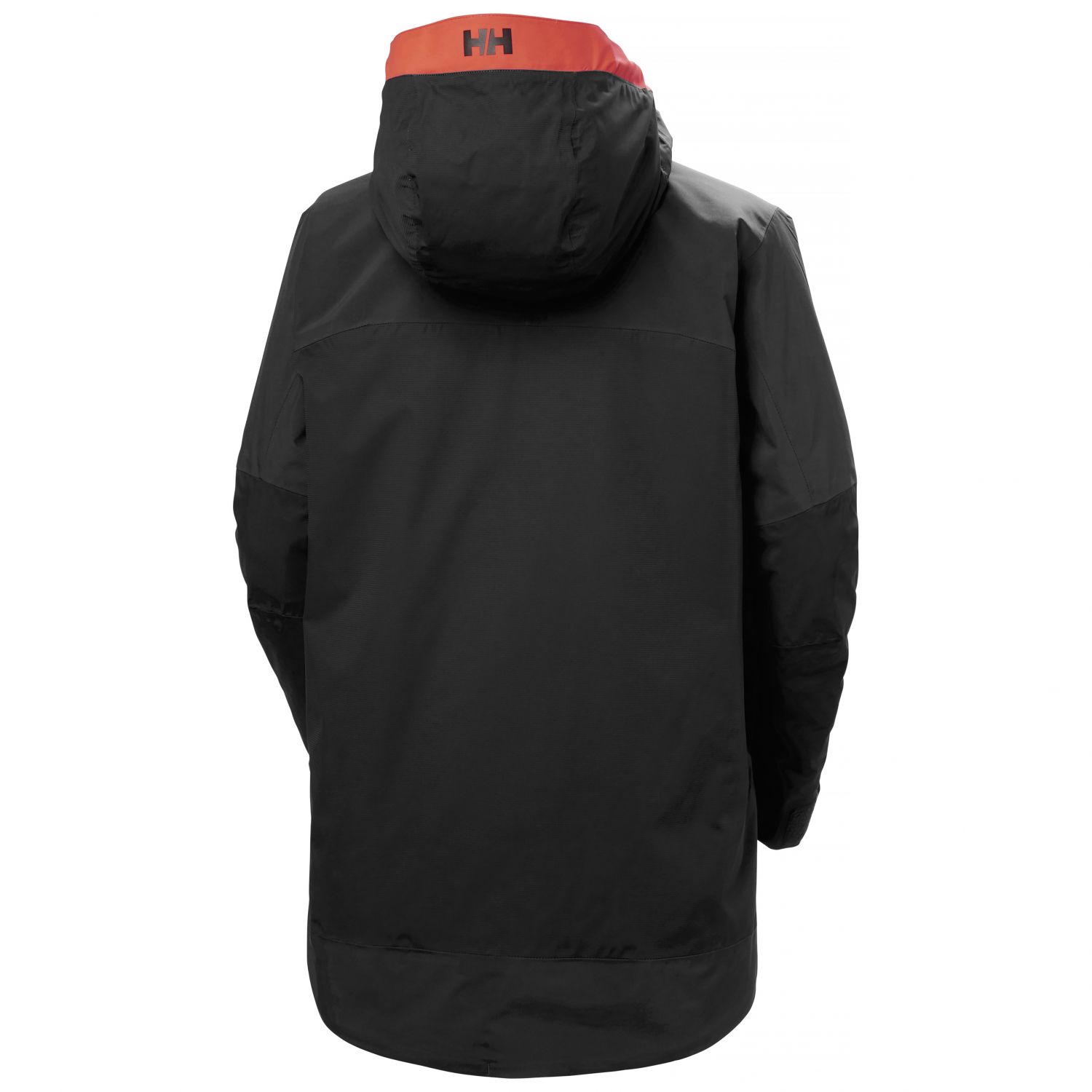 Helly Hansen Powchaser Asymmetric, dámska lyžiarska bunda, čierna