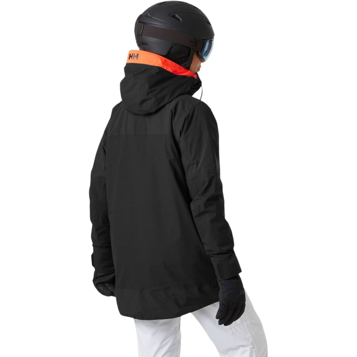 Helly Hansen Powchaser Asymmetric, kurtka narciarska, damskie, czarny