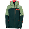 Helly Hansen Powchaser Lifaloft, skijakke, dame, lyseblå