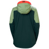 Helly Hansen Powchaser Lifaloft, skijakke, dame, mørkegrøn
