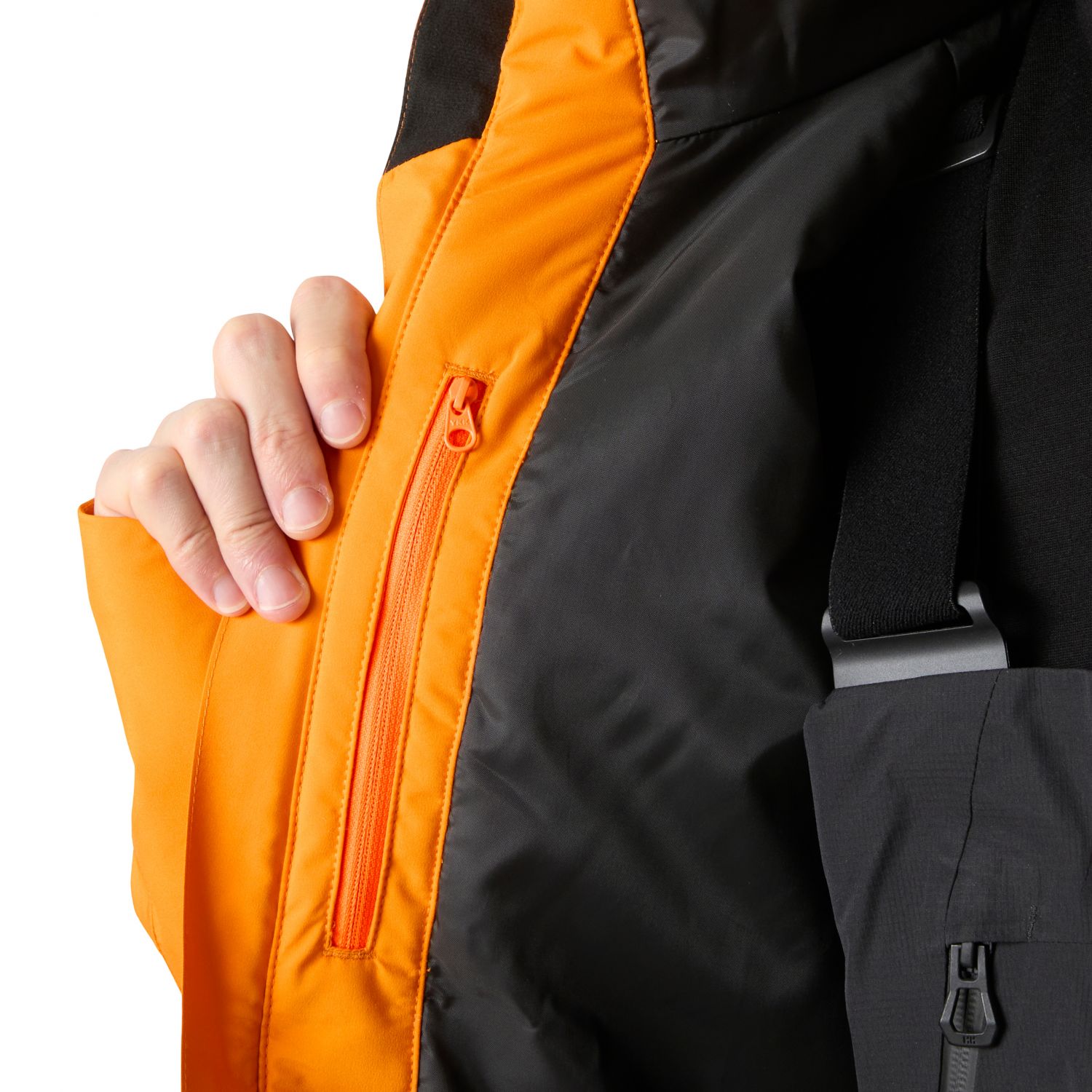 Helly Hansen Powderface, lyža?ská bunda, pánské, oranžová