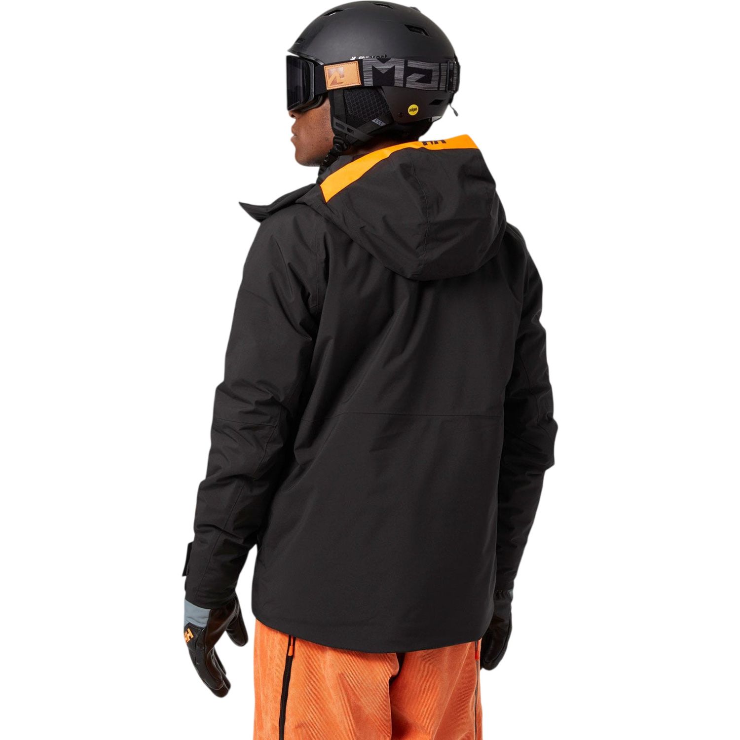 Helly Hansen Powderface, manteau de ski, hommes, noir