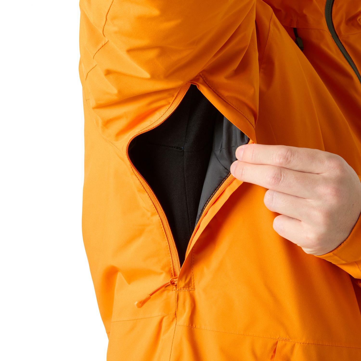 Helly Hansen Powderface, skijakke, herre, orange