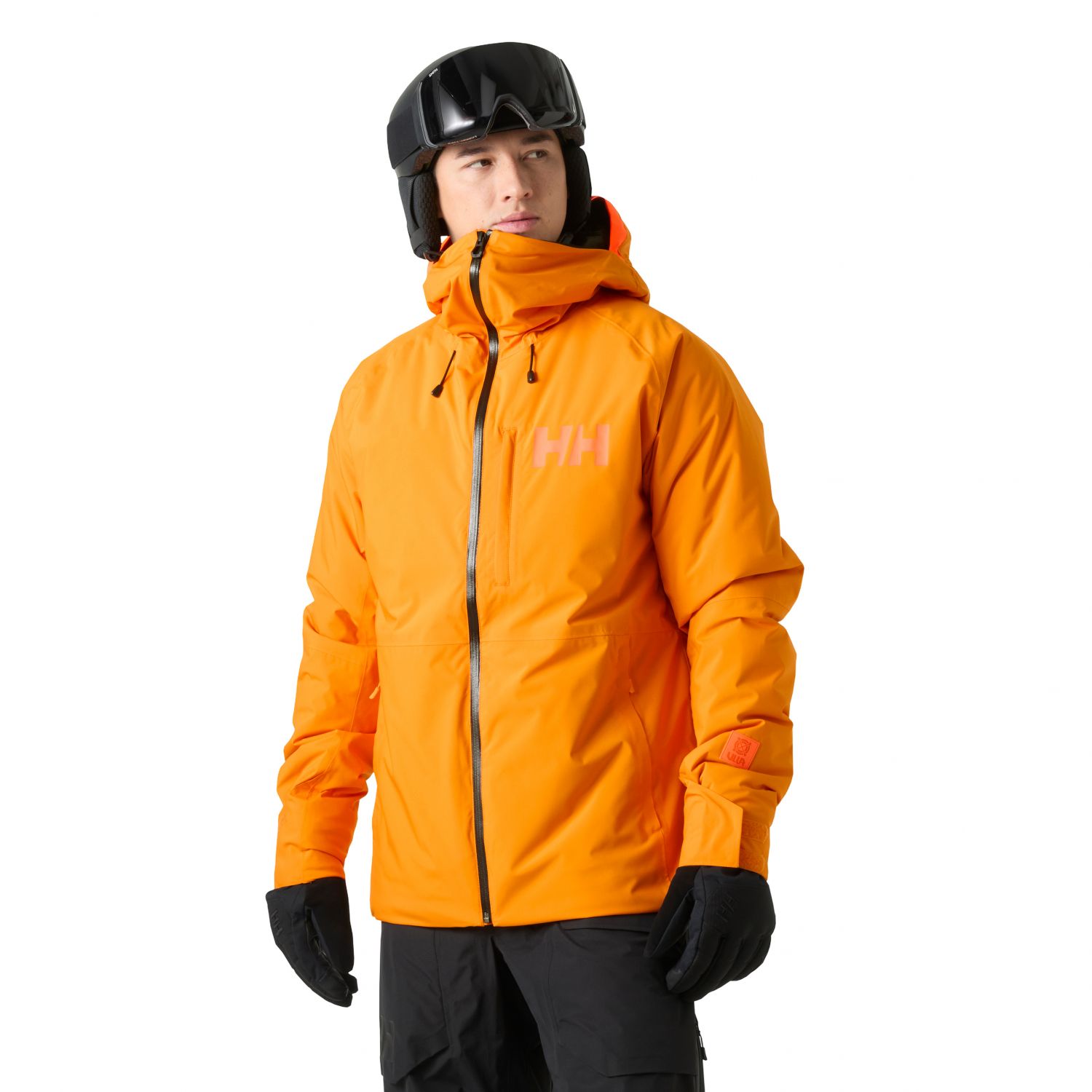 Helly Hansen Powderface, skijakke, herre, orange