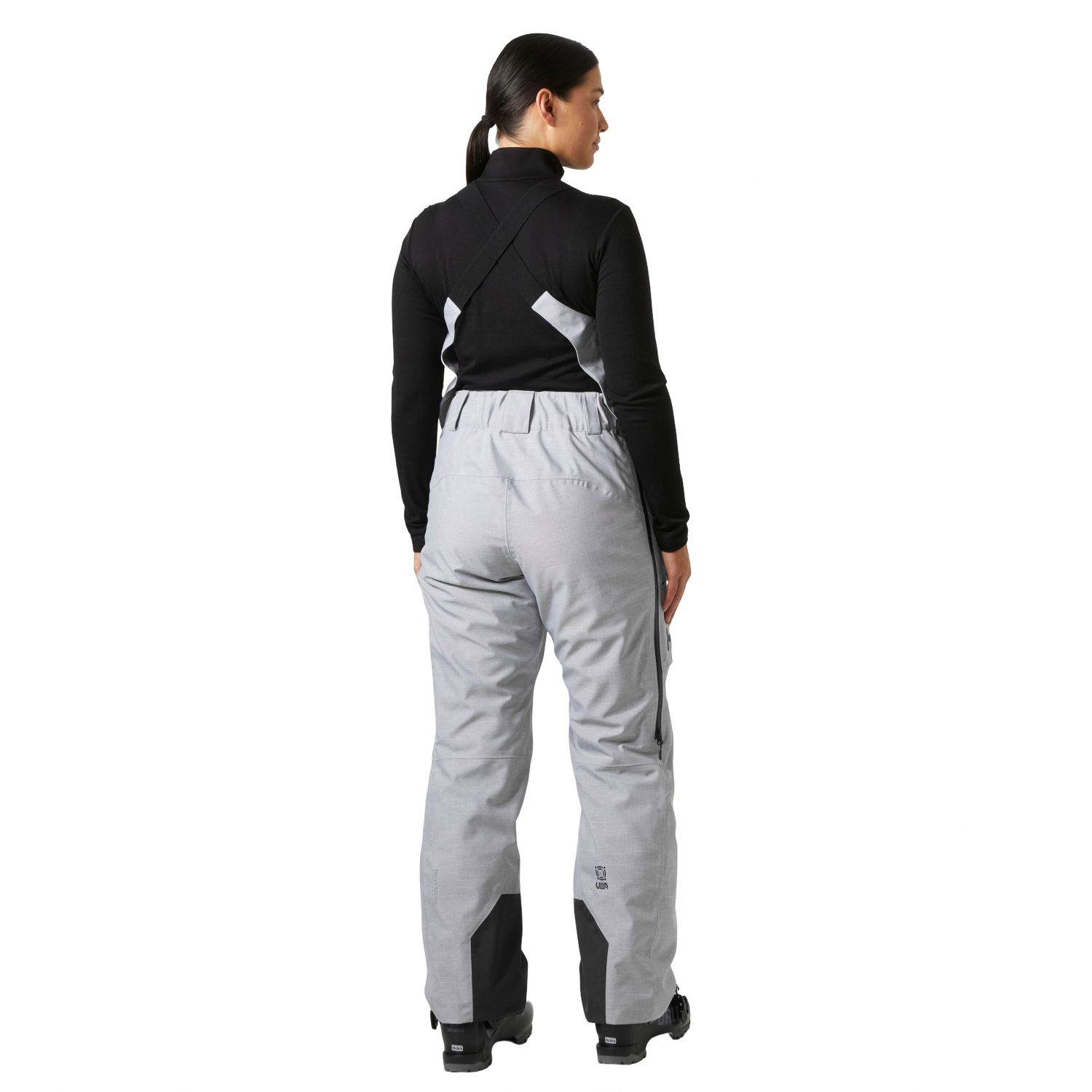Helly Hansen Powderqueen 2.0 Bib, Skidbyxor, Dam, Grå