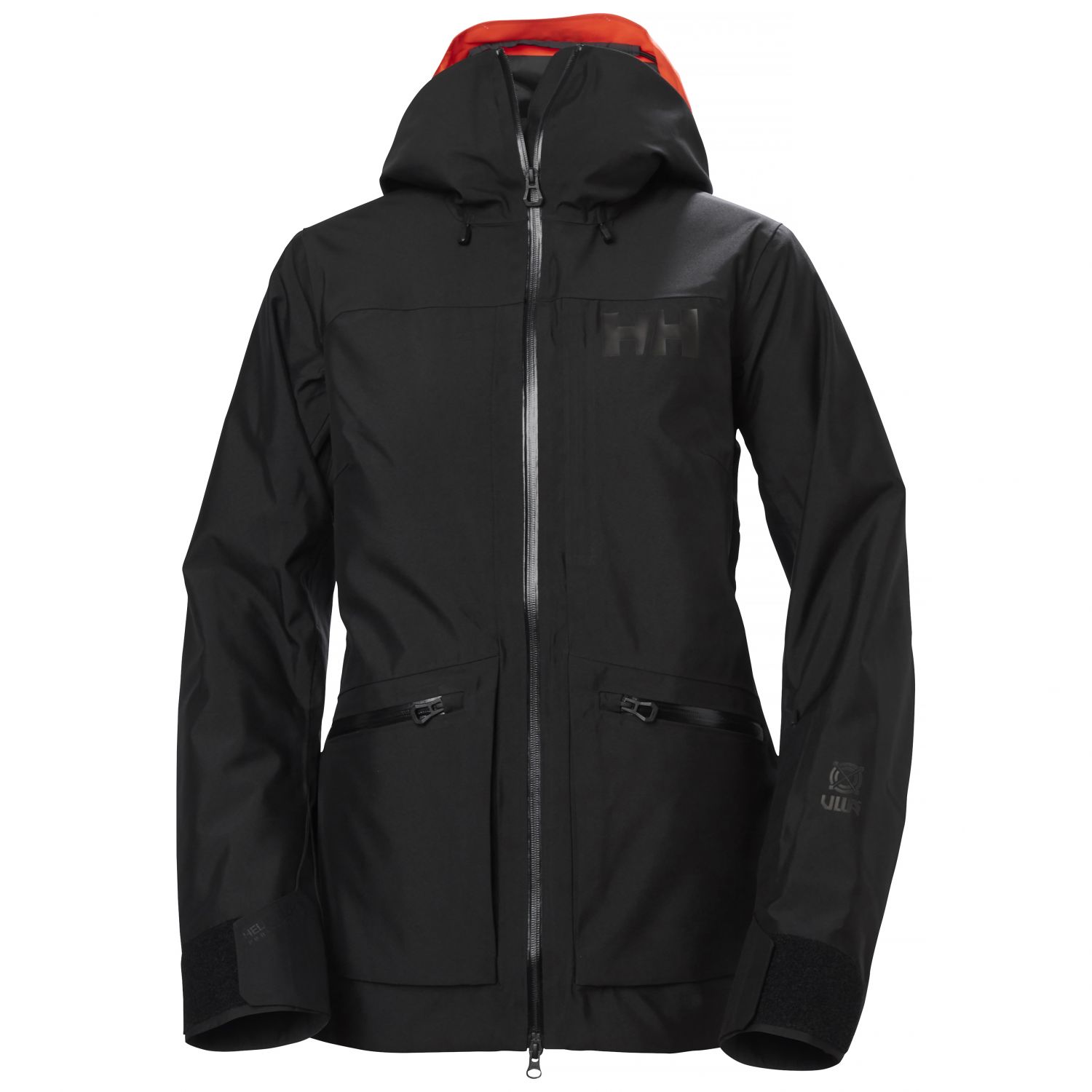 Helly Hansen Powderqueen 3.0, casaco de esqui, mulher, preto