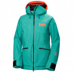 Helly Hansen Powderqueen 3.0, chaqueta de esquí, mujer, verde