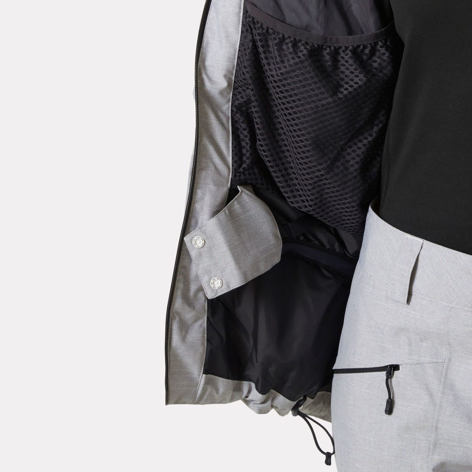 Helly Hansen Powderqueen 3.0, chaqueta de esquí, mujer, gris claro