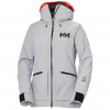 Helly Hansen Powderqueen 3.0, giacca da sci, donna, grigio chiaro