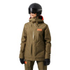 Helly Hansen Powderqueen 3.0 jachetă de schi, femei, maro