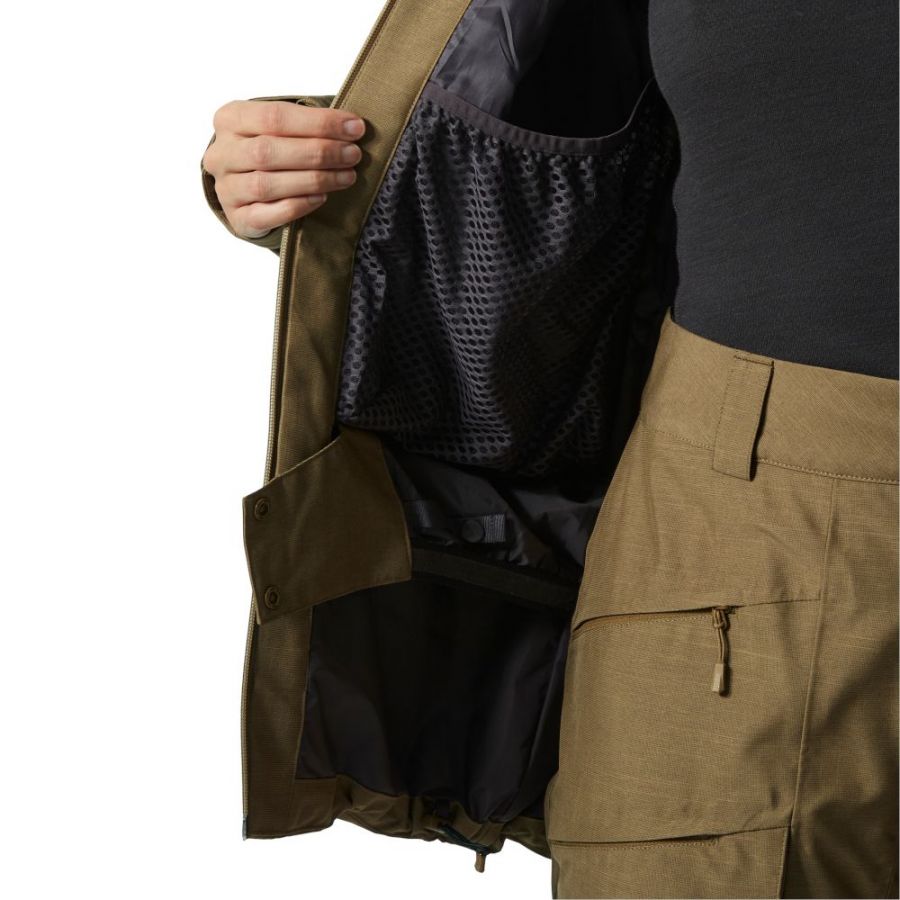 Helly Hansen Powderqueen 3.0 jachetă de schi, femei, maro