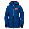 Helly Hansen Powderqueen 3.0, kurtka narciarska, damska, niebieski