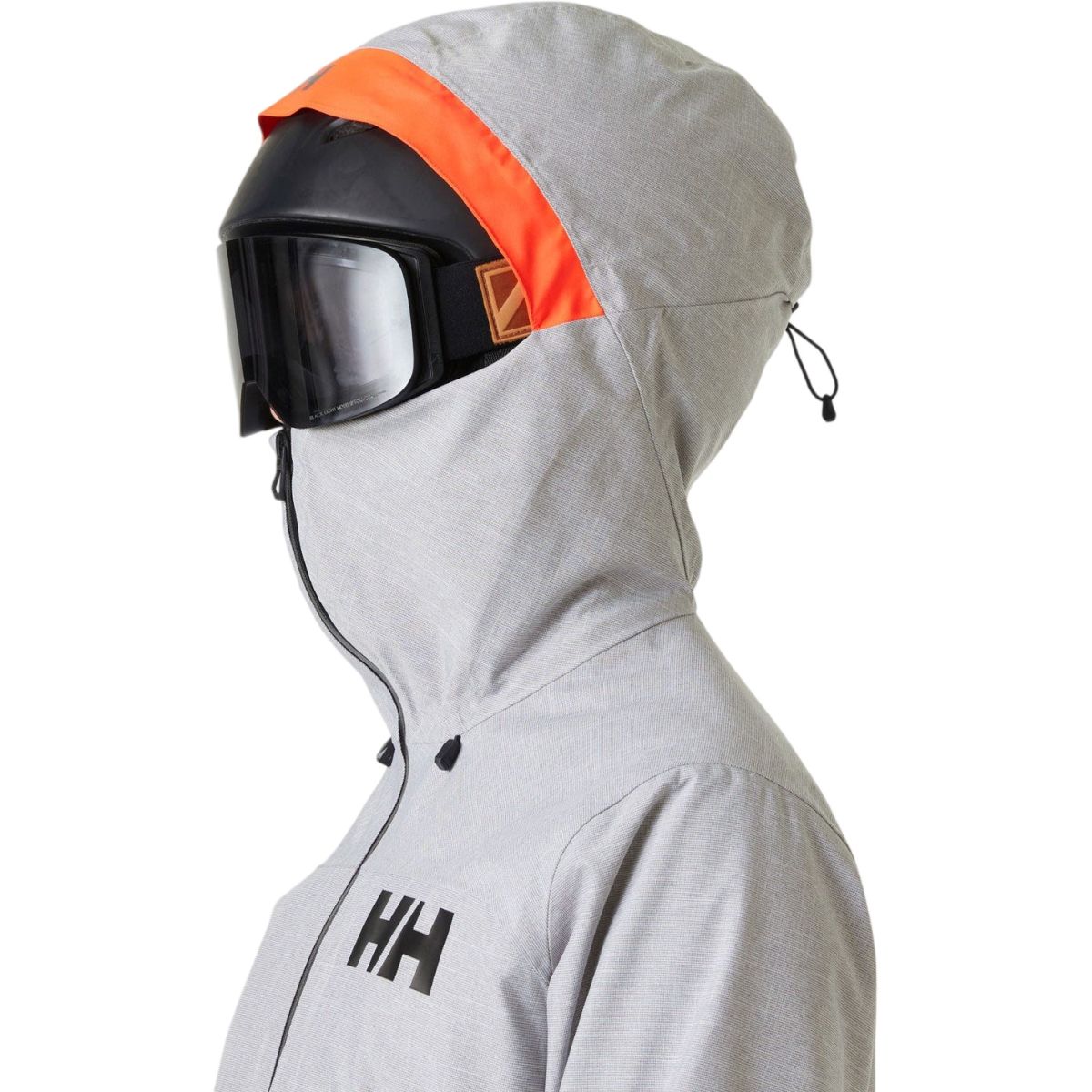 Helly Hansen Powderqueen 3.0, lyžařská bunda, dámská, světle šedá