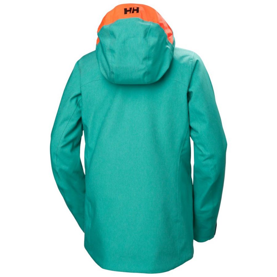 Helly Hansen Powderqueen 3.0 lyžiarska bunda, dámska, zelená