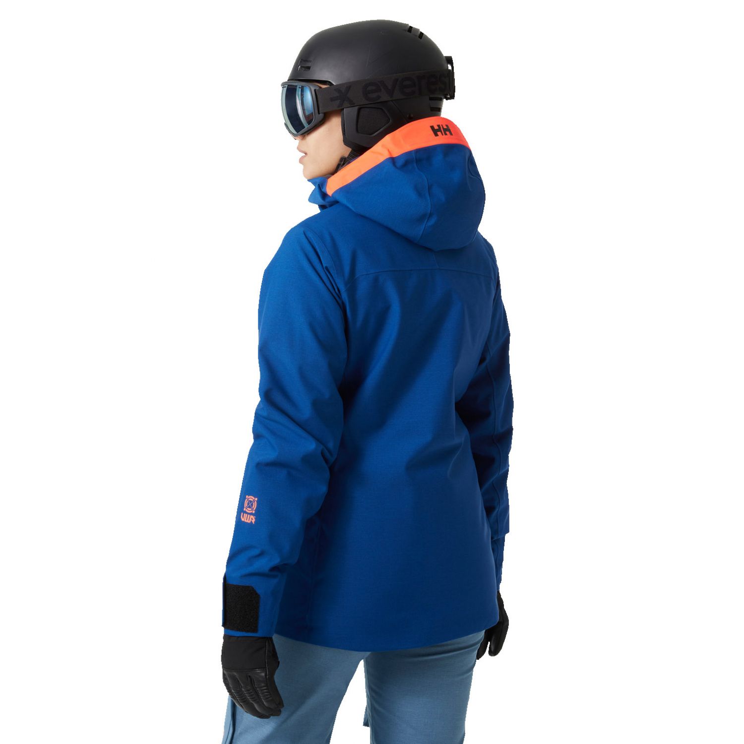 Helly Hansen Powderqueen 3.0, manteau de ski, femmes, bleu