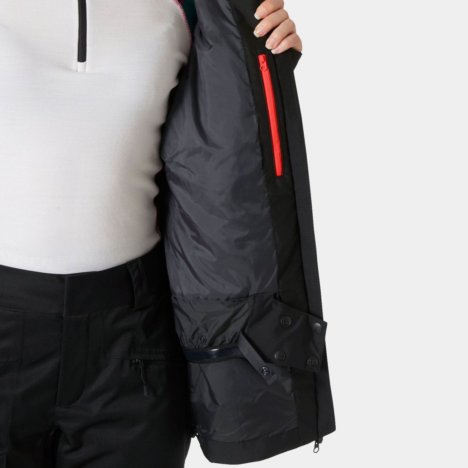 Helly Hansen Powderqueen 3.0 sí dzseki, női, fekete