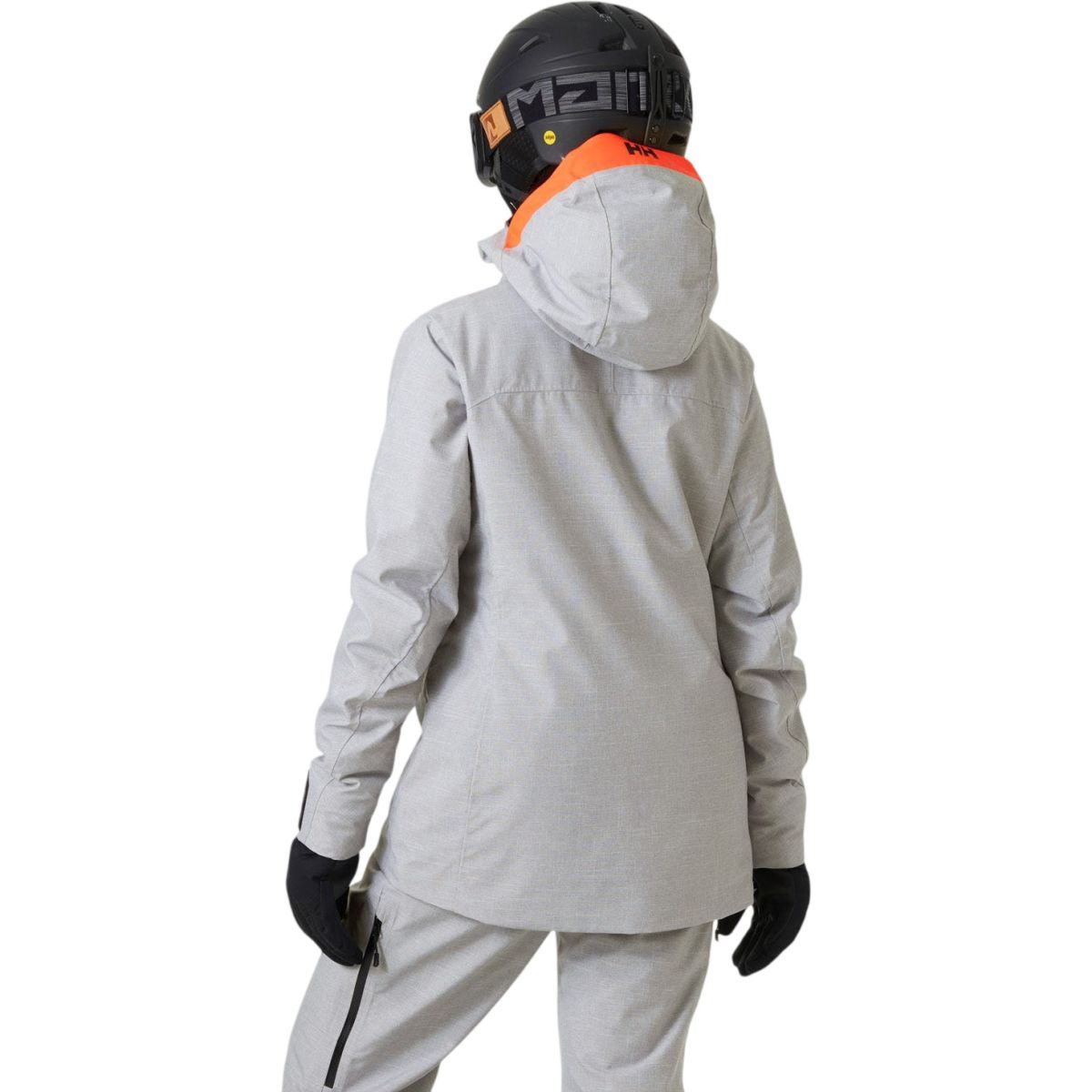 Helly Hansen Powderqueen 3.0, Skidjacka, Dam, Ljusgrå