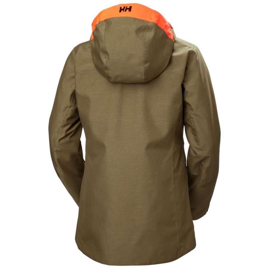 Helly Hansen Powderqueen 3.0, skijakke, dame, brun