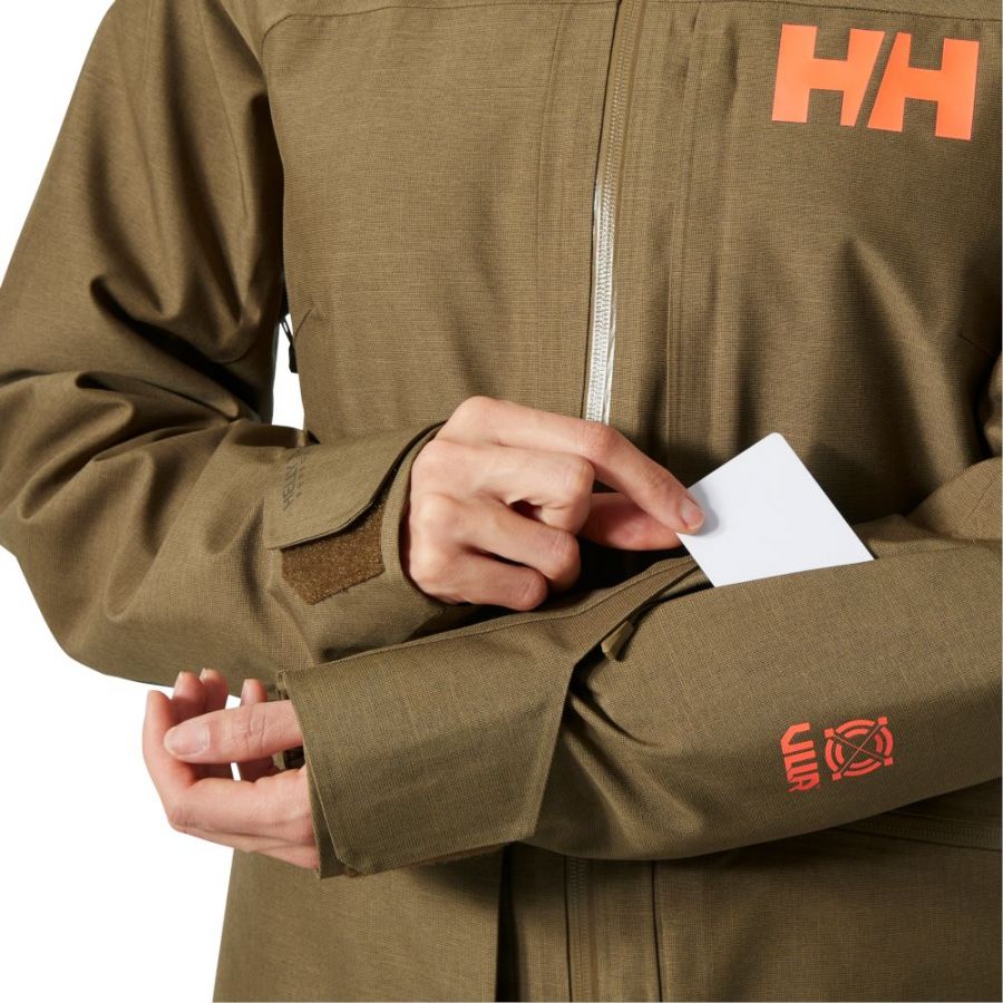 Helly Hansen Powderqueen 3.0, skijakke, dame, brun